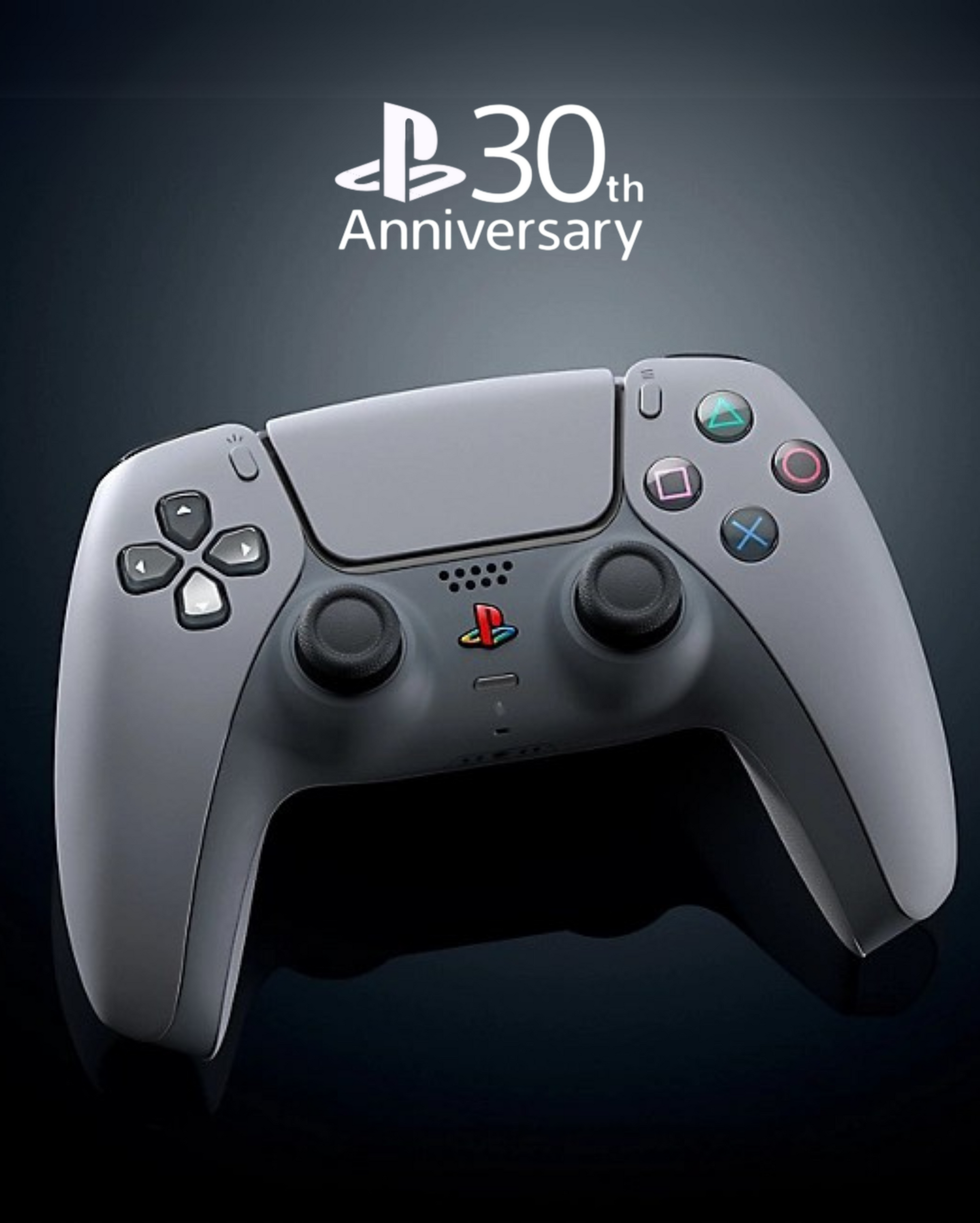 Kit Transformation Manette PS5™ DualSense 30e Anniversaire - Design Rétro Collector, Édition Limitée | Personnalisez Votre Manette et Vivez l’Héritage PlayStation®