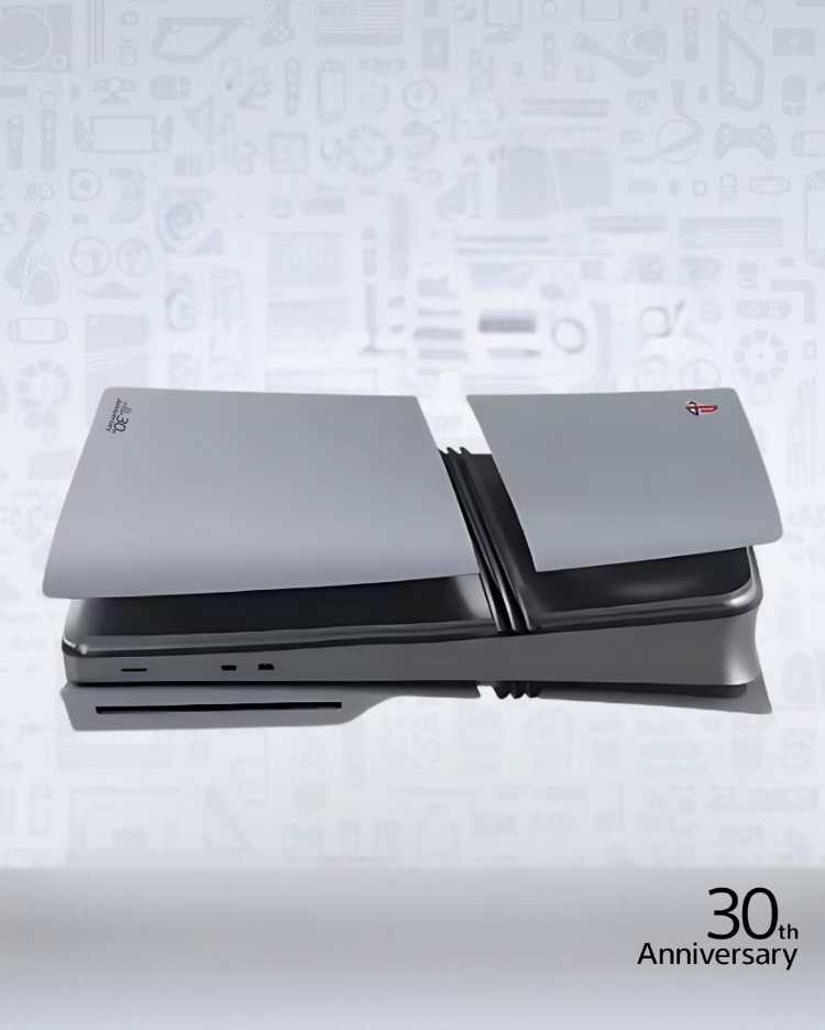 PS5 30e Anniversaire Faceplate - Coque 30Th anniversary pour PS5 Standard & Slim
