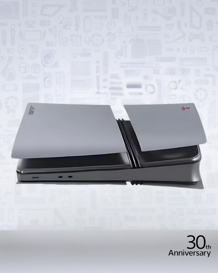 PS5 30e Anniversaire Faceplate - Coque 30Th anniversary pour PS5 Standard & Slim