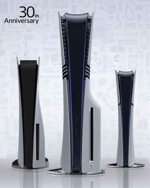 PS5 30e Anniversaire Faceplate - Coque 30Th anniversary pour PS5 Standard & Slim